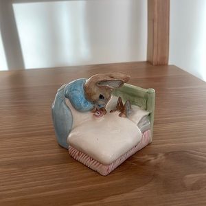 Vintage 1994 Royal Albert Peter In Bed Figurine